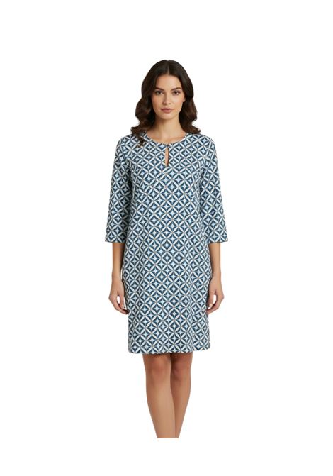 Abito Max Mara Beachwear con fantasia jacquard MAX MARA beachwear | BCHCARNET002